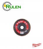 диск пелюстковий CERA TURBO MILWAUKEE SLC50/125, зерно 60, Ø125мм 4932472232 (MILWAUKEE, США)
