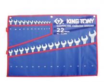 набір ключів комбінованих 22 шт. (6-32)  1222MRN (KING TONY, Тайвань)