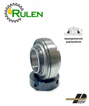 підшипник з трьохкромковим ущільненням HC208 AGRI PREMIUM (AH139297+AL14674, JD39107, GE40KRRB, A-RL208D1C3, 216330.0, 212609, 238380.0, 212718.0, 412295M1, 036308P1, 3734161M1, 1347233C1, 84057307, 87605593) (PEER-SKF)