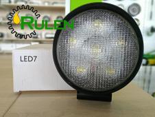 фара світлодіодна LED Work Light 18W Round Flood Beam, модель ETK-WL-18W-RD2 (CREE)