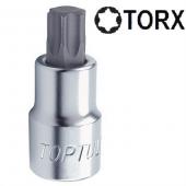 головка з насадкою TORX T20 37mm 1/4" BCFA0820 (TOPTUL, Тайвань)