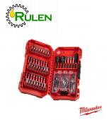 Набір біт SHOCKWAVE PACKOUT MILWAUKEE, (75шт), 4932492008  (MILWAUKEE, США)