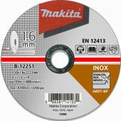тонкий відрізний диск для нержавіючої сталі 150х1,6 60Т, плаский B-12251 (Makita, Японія)