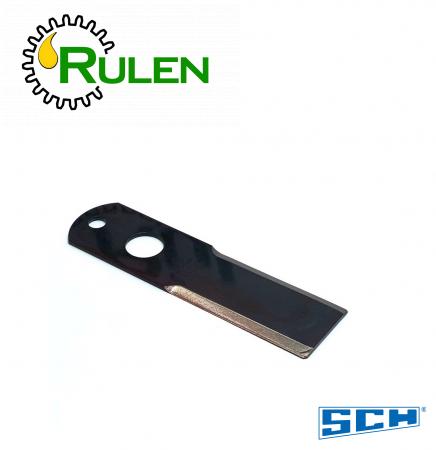 леза соломинки, 190х50х3/12 і 25, прямі, з обох сторін, гладкі (H215004, H142141) (Schumacher, Німеччина)