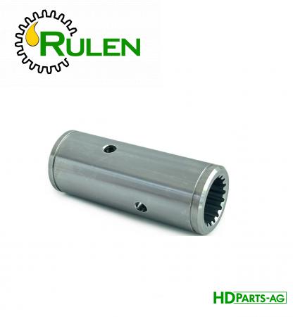 муфта шліцева вала приводу бортового редуктора комбайна Z71080R (Z71080, Z62563, HXE20423) (HDParts-AG, США)