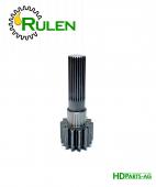 металевий вал-шестерня бортового редуктора R131740HD (R131740, R100246) (HDParts-AG, США)