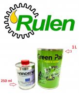 фарба зелена Polyurethane 1L (затверджувач 250ml) (MCF1301)