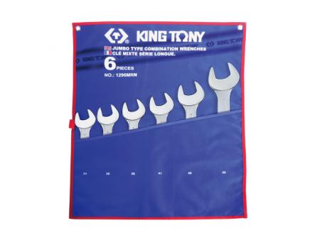 набір ключів ріжково-накидних 6 од. 6-32 мм 1296MRN (KING TONY, Тайвань)